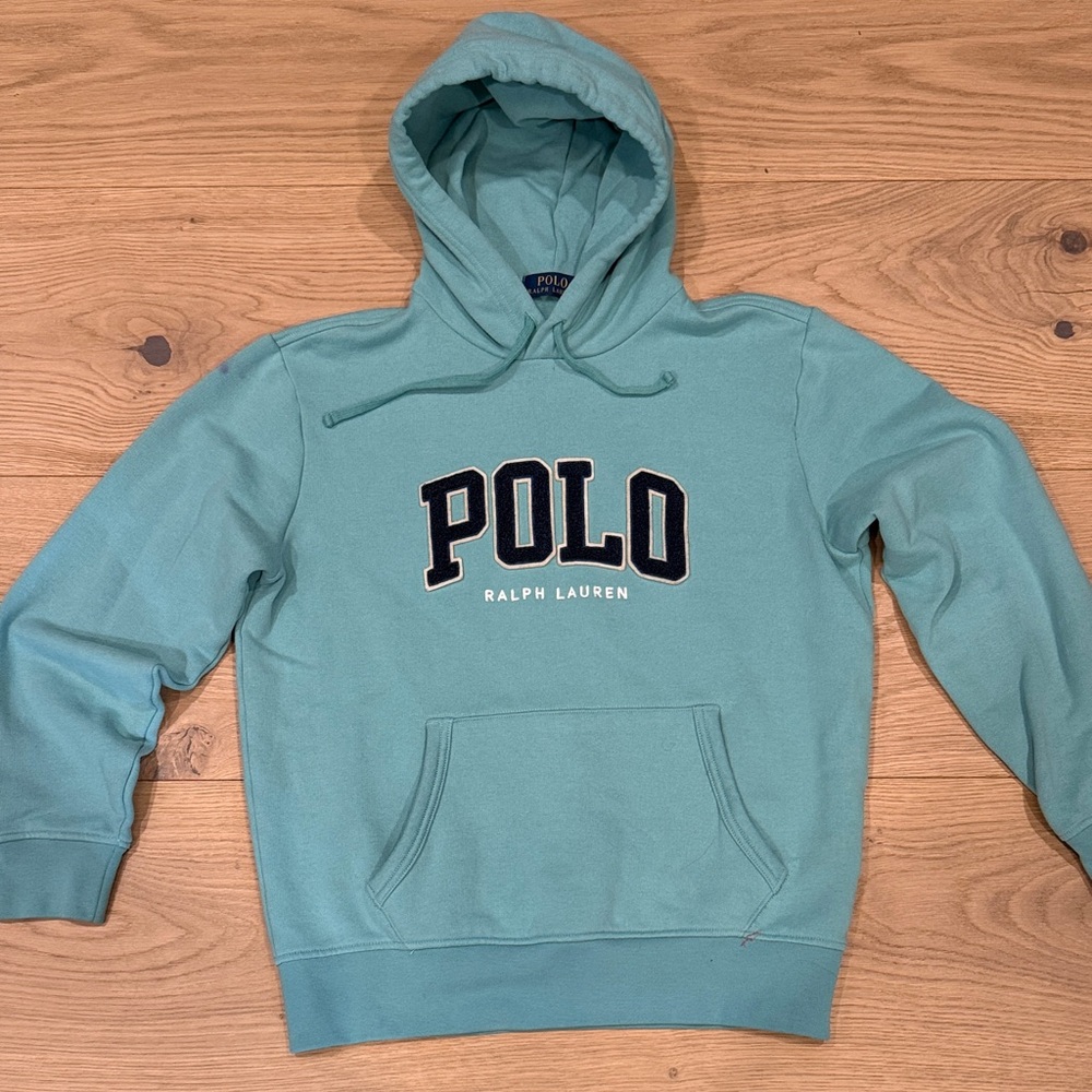 Polo by Ralph Lauren Women's Teal Hoodie